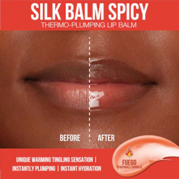 Huda Beauty - Silk Balm Spicy Thermo Plumping Lip Balm - Picture 3 of 3